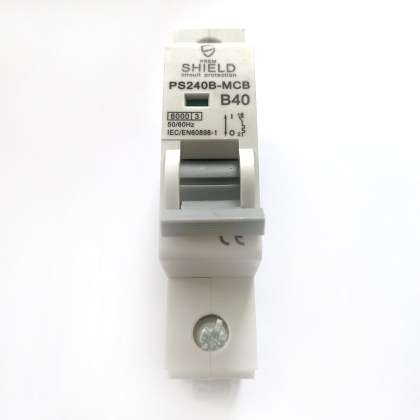 PremShield PS240B-MCB B40 40A 40 Amp MCB Circuit Breaker Type B